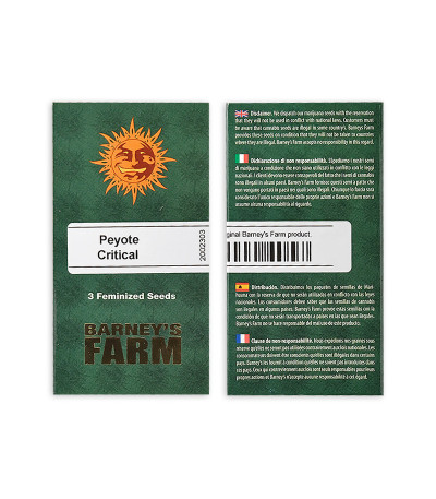 Сорт Peyote Critical fem (Barney's Farm) Сорт Peyote Critical fem (Barney's Farm) — изображение 2